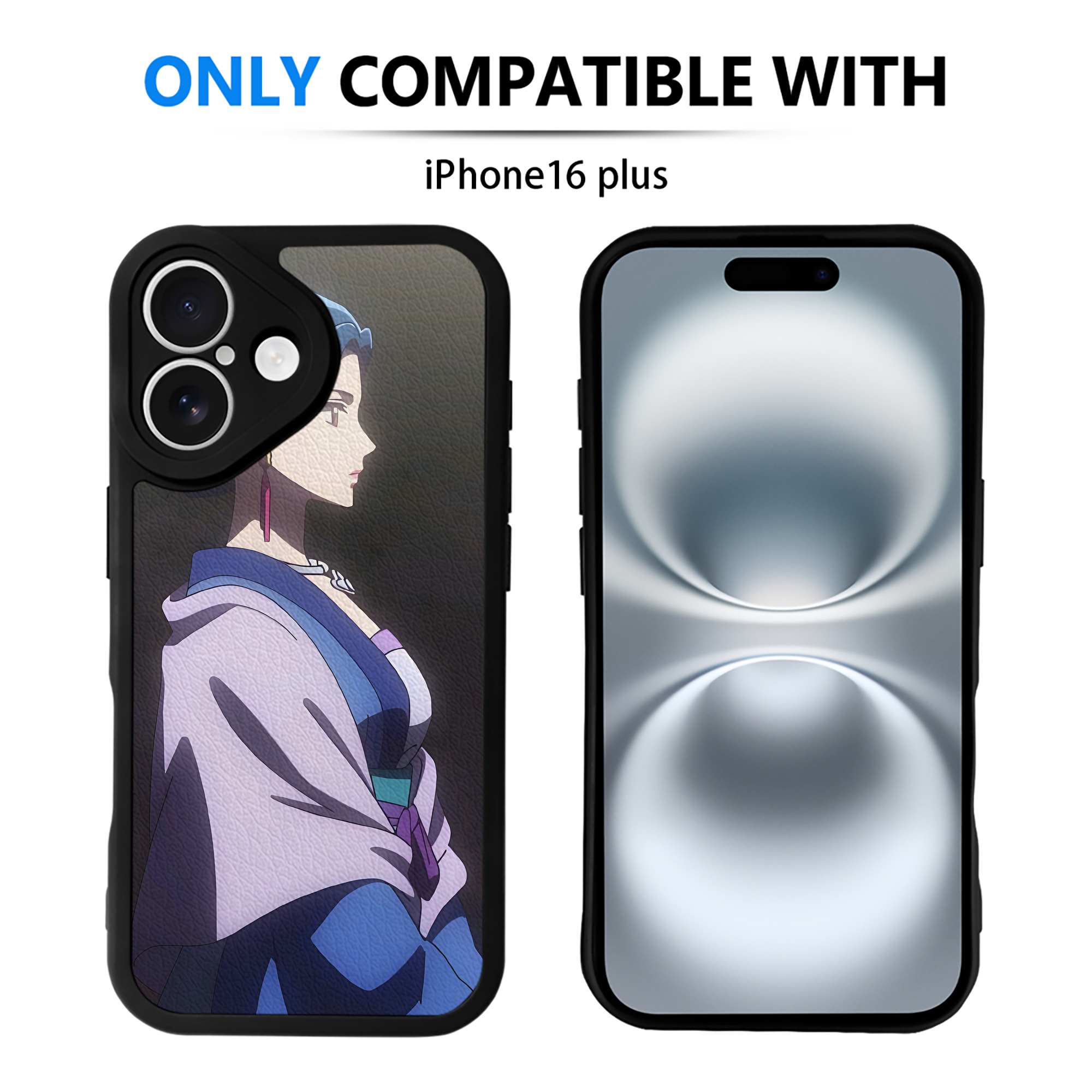 （画像用） 薬屋のひとりごと The Apothecary Diaries 【iPhone 16シリーズ対応】シリコンスマホケース（レザー調） 材質：シリコン